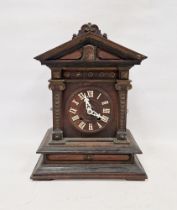 Antique Black Forest mantel cuckoo clock, 43cm  Condition Report Request: Additional pictures.