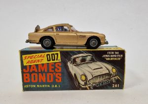 Corgi 261 James Bond's Aston Martin DB5 from the James Bond Film" Goldfinger", box missing flap