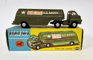 Corgi Major Toys 1134 Bedford US Army Fuel Tanker, boxed