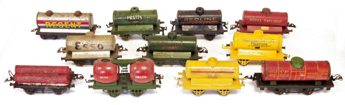 Quantity of unboxed mainly Hornby fuel tankers to include Motor Shell Spirit, Royal Daylight,