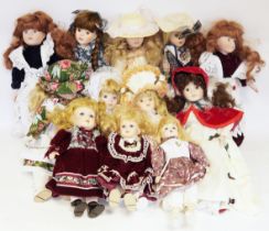 Quantity of dolls to include Leonardo collection and others (one box)