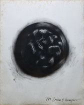 Jalaini Abu Hassan (Malaysia), Charcoal on paper Working Drawing II, 'Cinta Bioformik', framed and