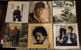 Collection Of Bob Dylan vinyl LPs, mainly Sony, De Agostini re-issues with hologram sleeves viz. The