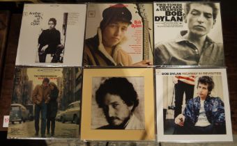 Collection Of Bob Dylan vinyl LPs, mainly Sony, De Agostini re-issues with hologram sleeves viz. The