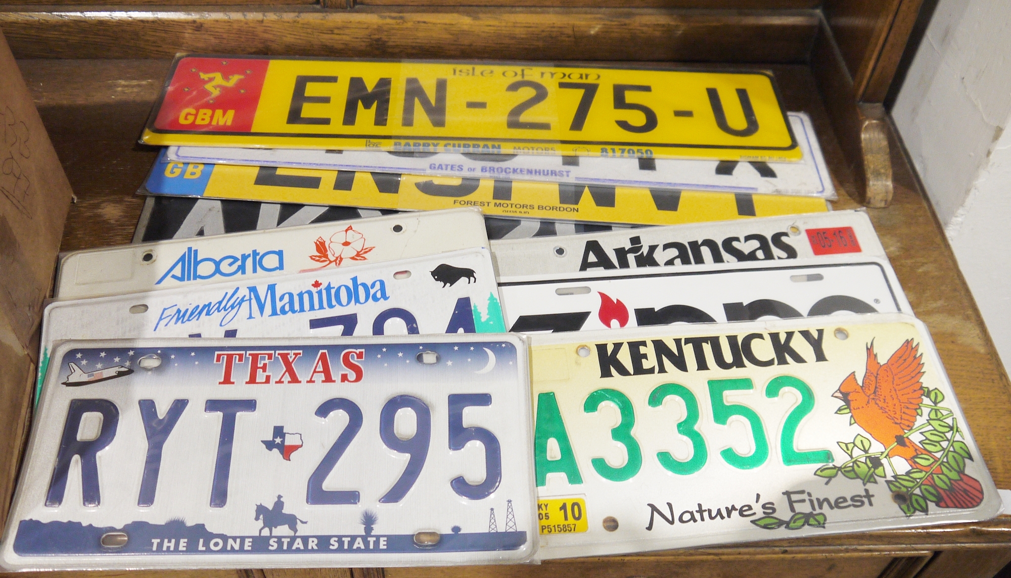 Quantity of American number plates to include plates from Texas, Alberta, Florida, Hawaii, Kentucky, - Image 2 of 3