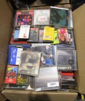 Approximately 350 popular music CDs from many artists including the Beatles, David Bowie, All