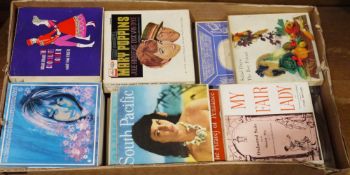 Quantity of twin-track mono tape records to include The Pirates of Penzance, South Pacific, Sound of