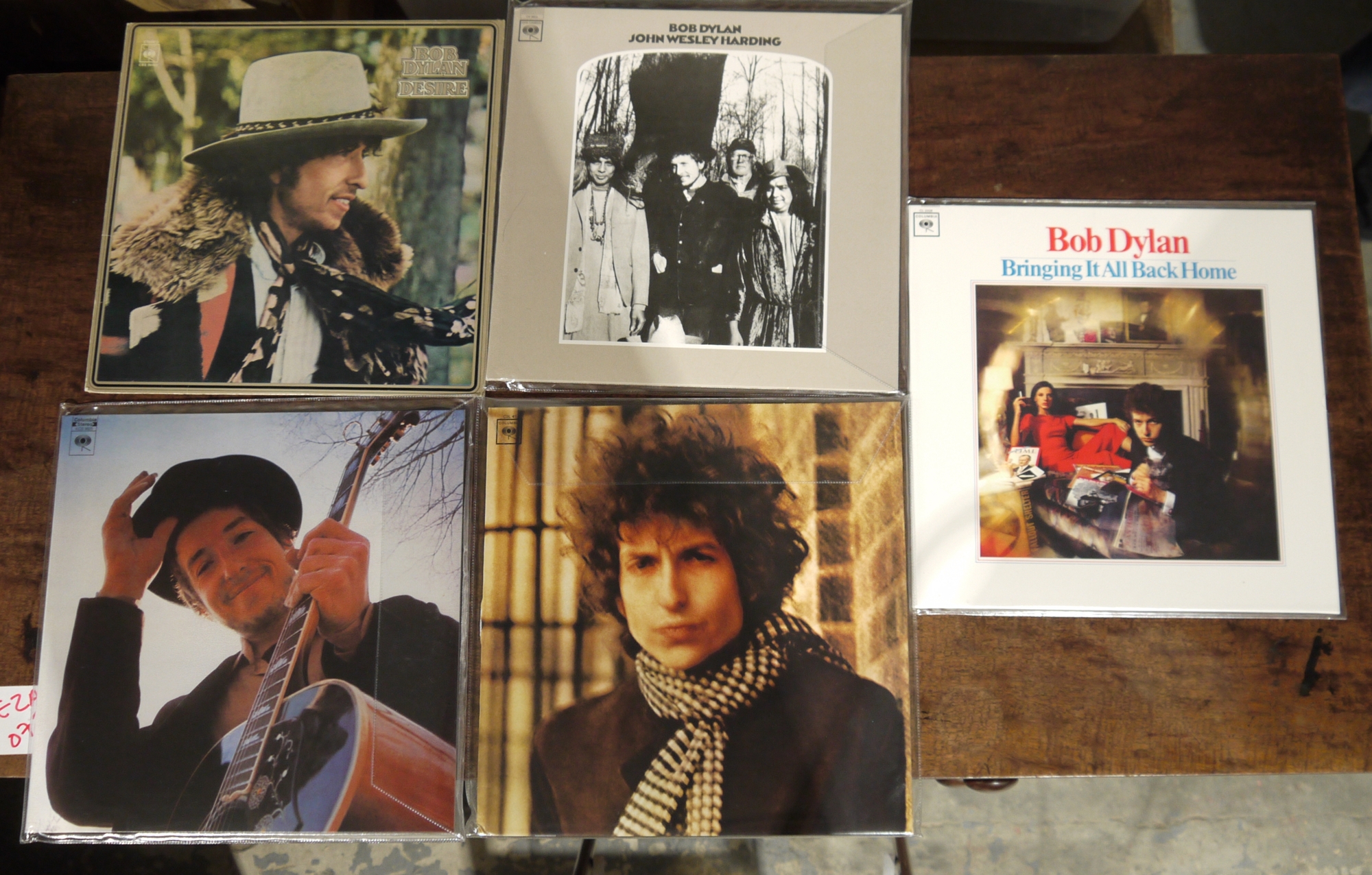 Collection Of Bob Dylan vinyl LPs, mainly Sony, De Agostini re-issues with hologram sleeves viz. The - Image 2 of 2