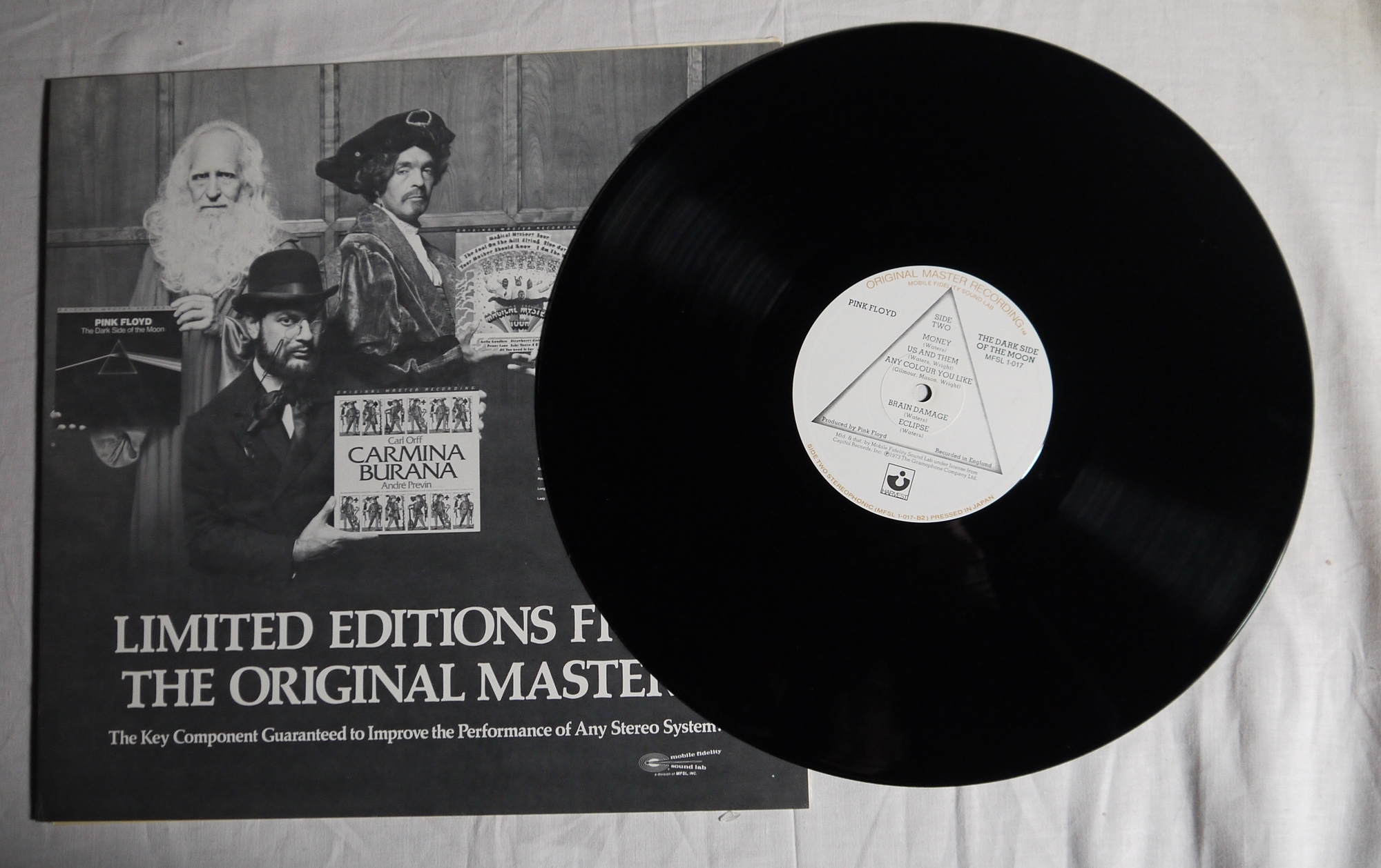 Pink Floyd 'Dark Side of the Moon', original master recording MFSL 1-017, gatefold with original - Image 4 of 4