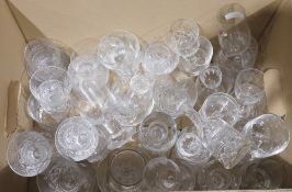 A quantity of drinking glasses (1 box)