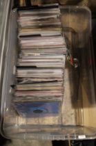 Approximately 180 vinyl 7" 45 RPM vinyl singles from the 60's, 70's, 80's and later including Phil