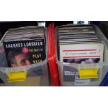 Large quantity of vinyl LPs mainly Jazz with some musicals and classical including Jaques