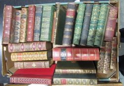 Bindings , various, to include 'Old Old Fairy Tales' , half morocco with raised bands, compartments,