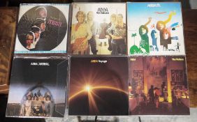 ABBA interest to include Shaped picture disc Thank You For The Music WA3894, Abba EPC80835,