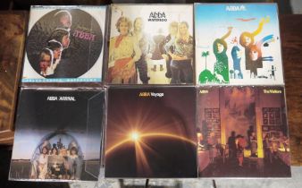 ABBA interest to include Shaped picture disc Thank You For The Music WA3894, Abba EPC80835,