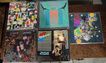 Small collection of Siouxsie and the Banshees vinyl LPs viz. Nocturne SHAH 1 (817114-1),