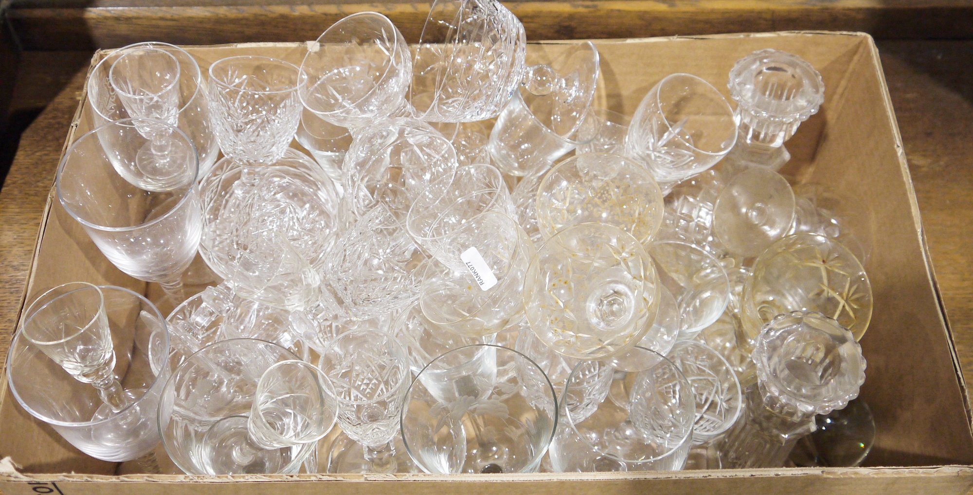 LOT WITHDRAWN A quantity of drinking glasses, to include Edinburgh crystal, Stuart crystal, a Stuart - Image 3 of 3