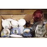 A Royal Worcester Bernina part tea service to include teapot, cream jug, sugar bowl, cups and