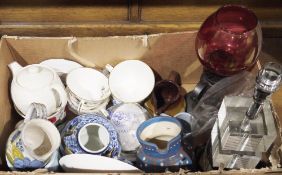 A Royal Worcester Bernina part tea service to include teapot, cream jug, sugar bowl, cups and