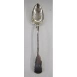 George III silver gravy spoon, fiddle pattern, London 1808 by Solomon Hougham, 111g/3.5ozt