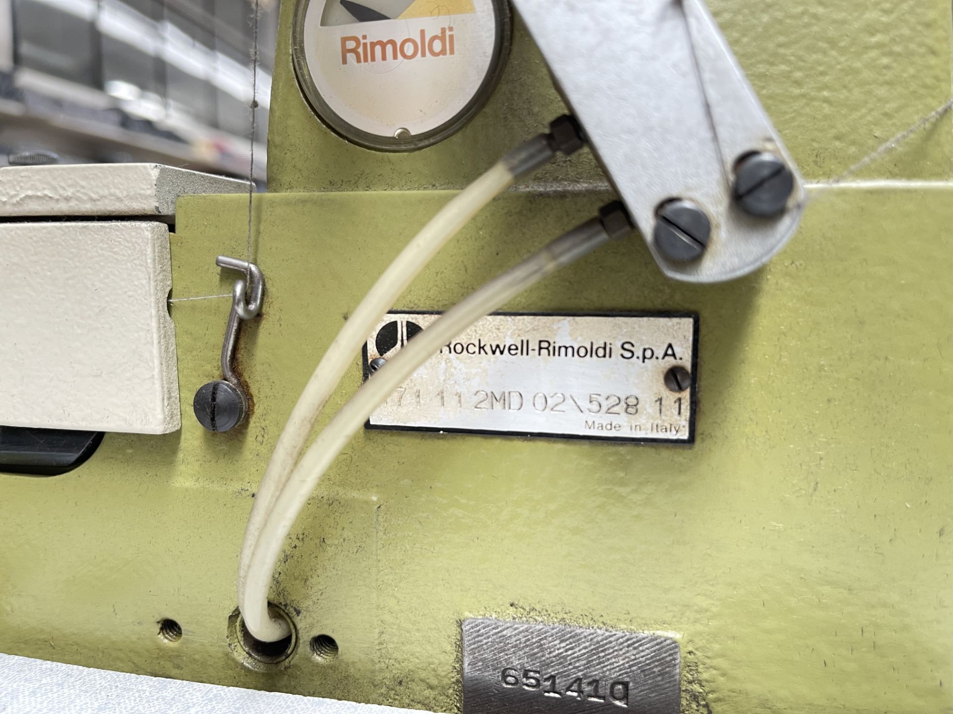 Rimoldi 171 11 2MD 02\528 11 Industrial Sewing machine. S/No 651410 - Image 7 of 8