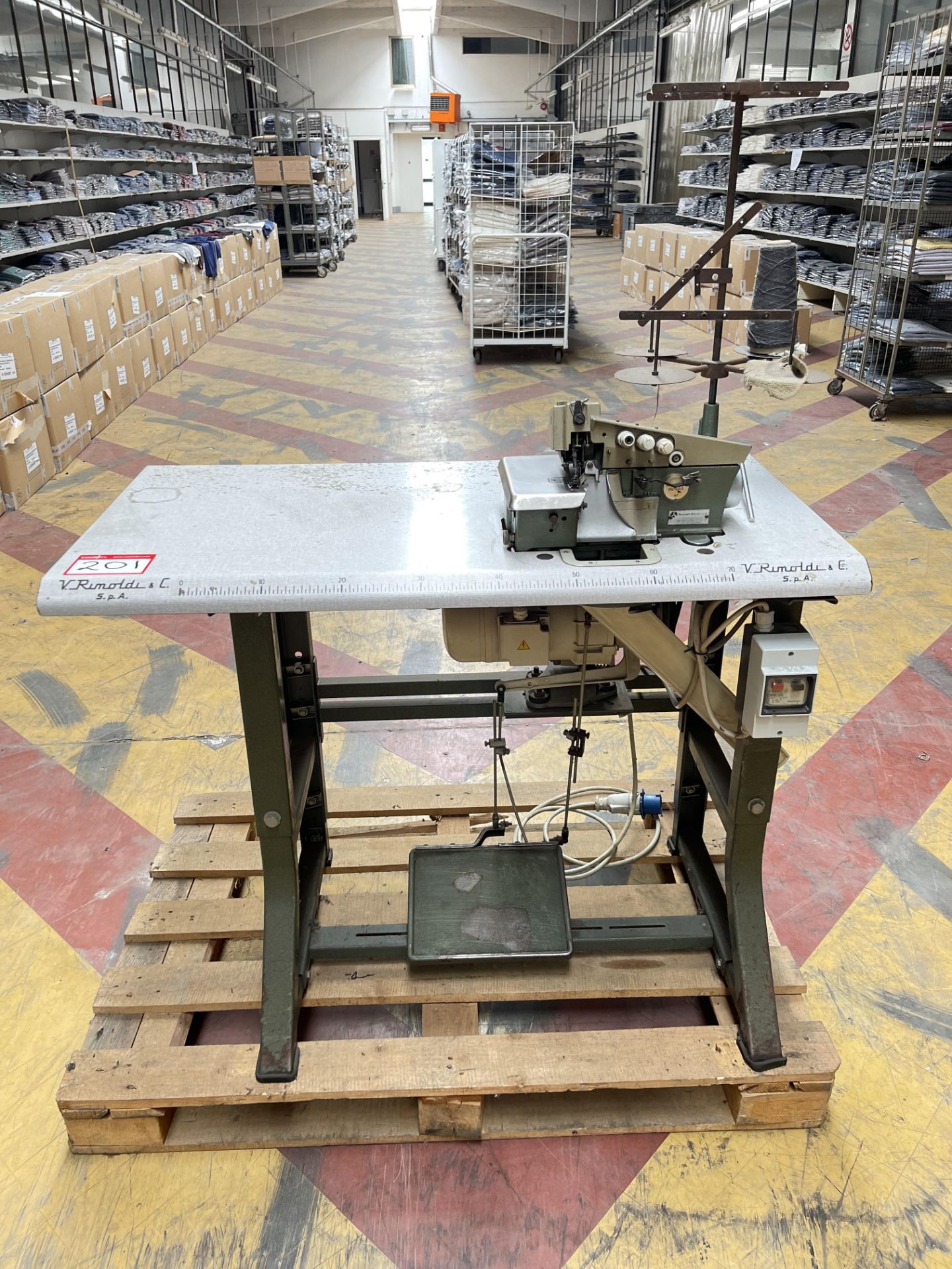 Rimoldi 327-00-10D-01 Overlocker Sewing machine. S/No 103-95