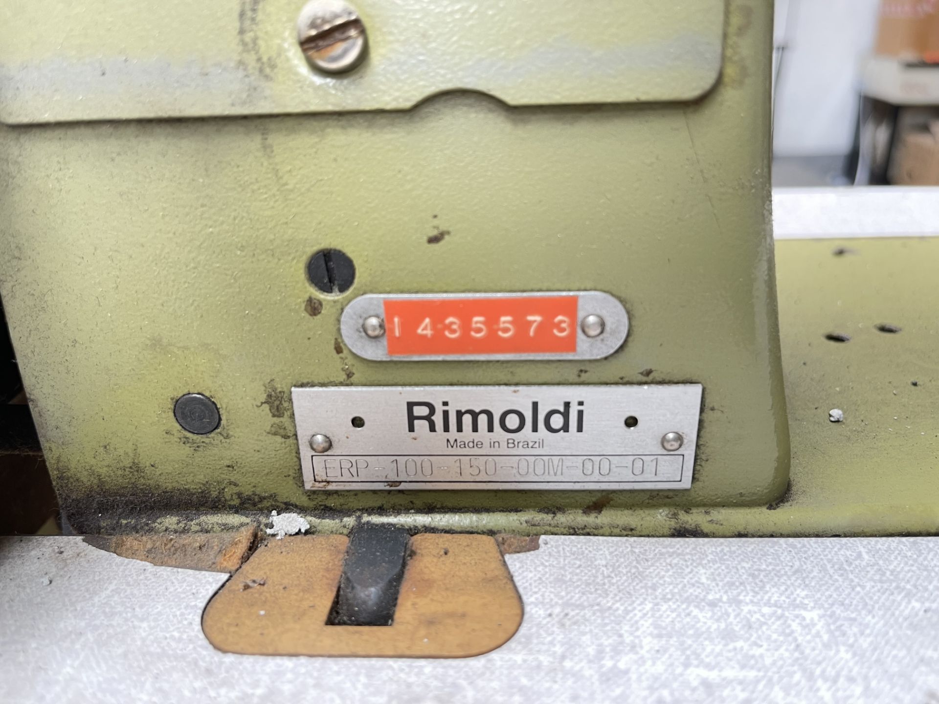 Rimoldi ERP-100-150-00M-00-01 Industrial Sewing machine. S/No 1435573 - Image 8 of 9