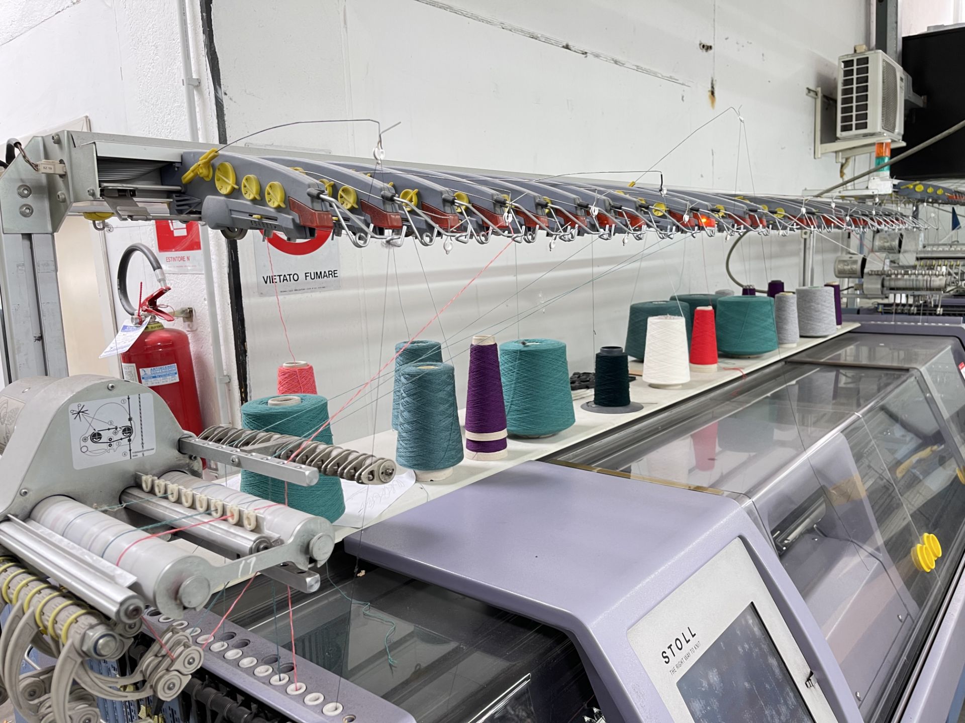 Stoll CMS 330TC Type 557 000 Flat Bed Knitting Machine - Image 5 of 8