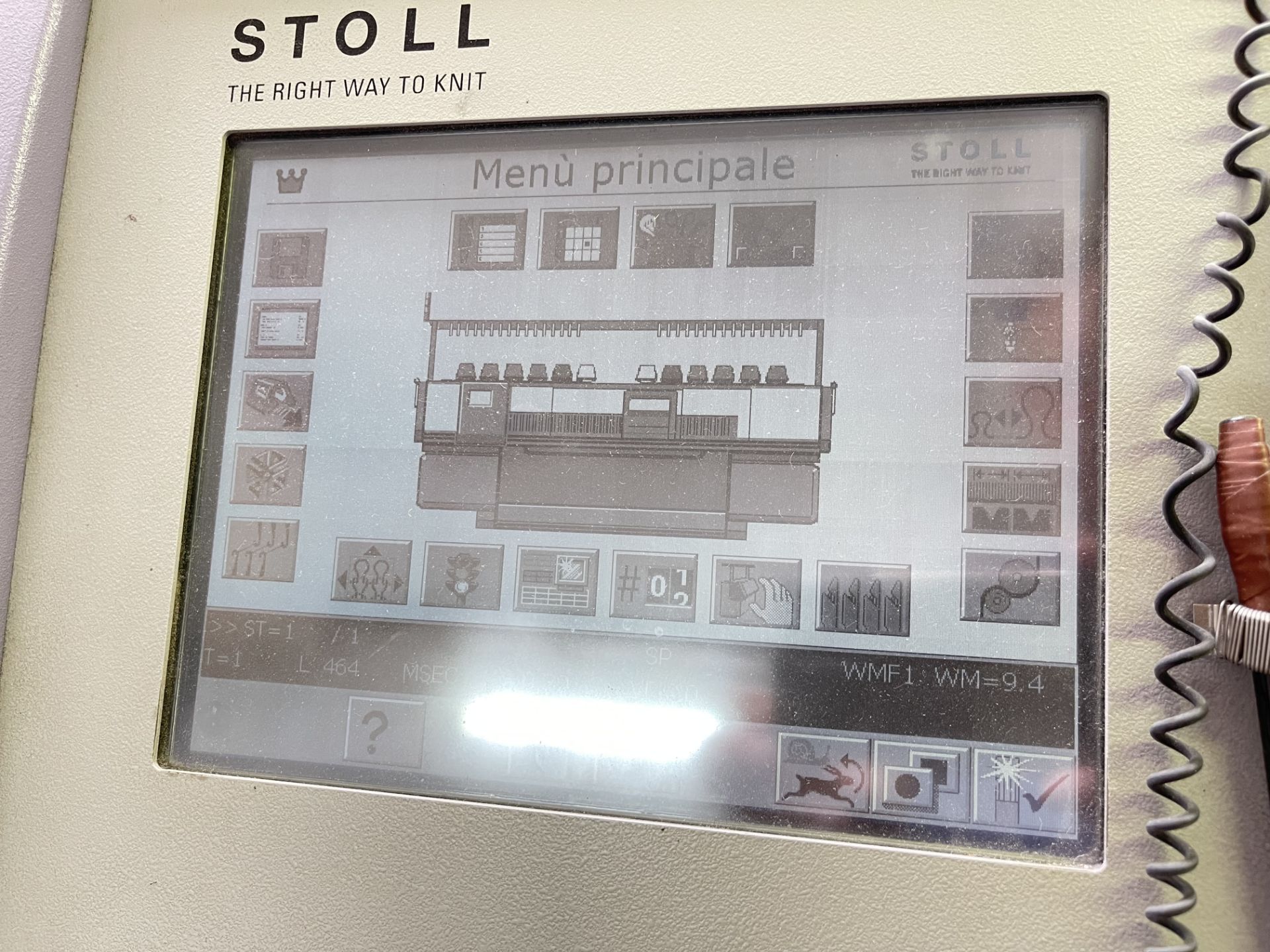 Stoll CMS 330TC Type 557 000 Flat Bed Knitting Machine - Image 2 of 8