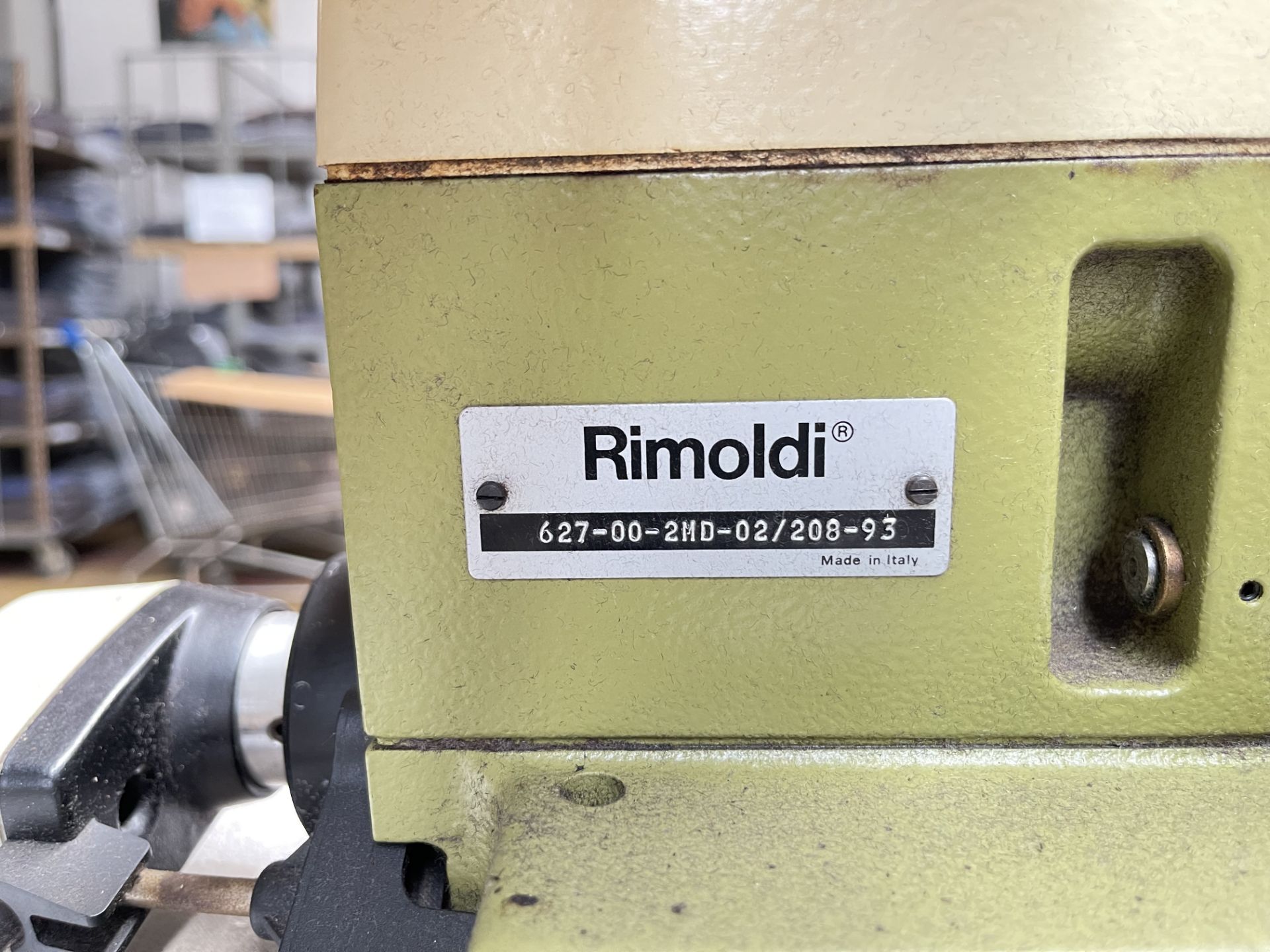 Rimoldi Orion 627-00-2MD-02\208-93 Overlocker Sewing machine. S/No 1016798 - Image 8 of 10
