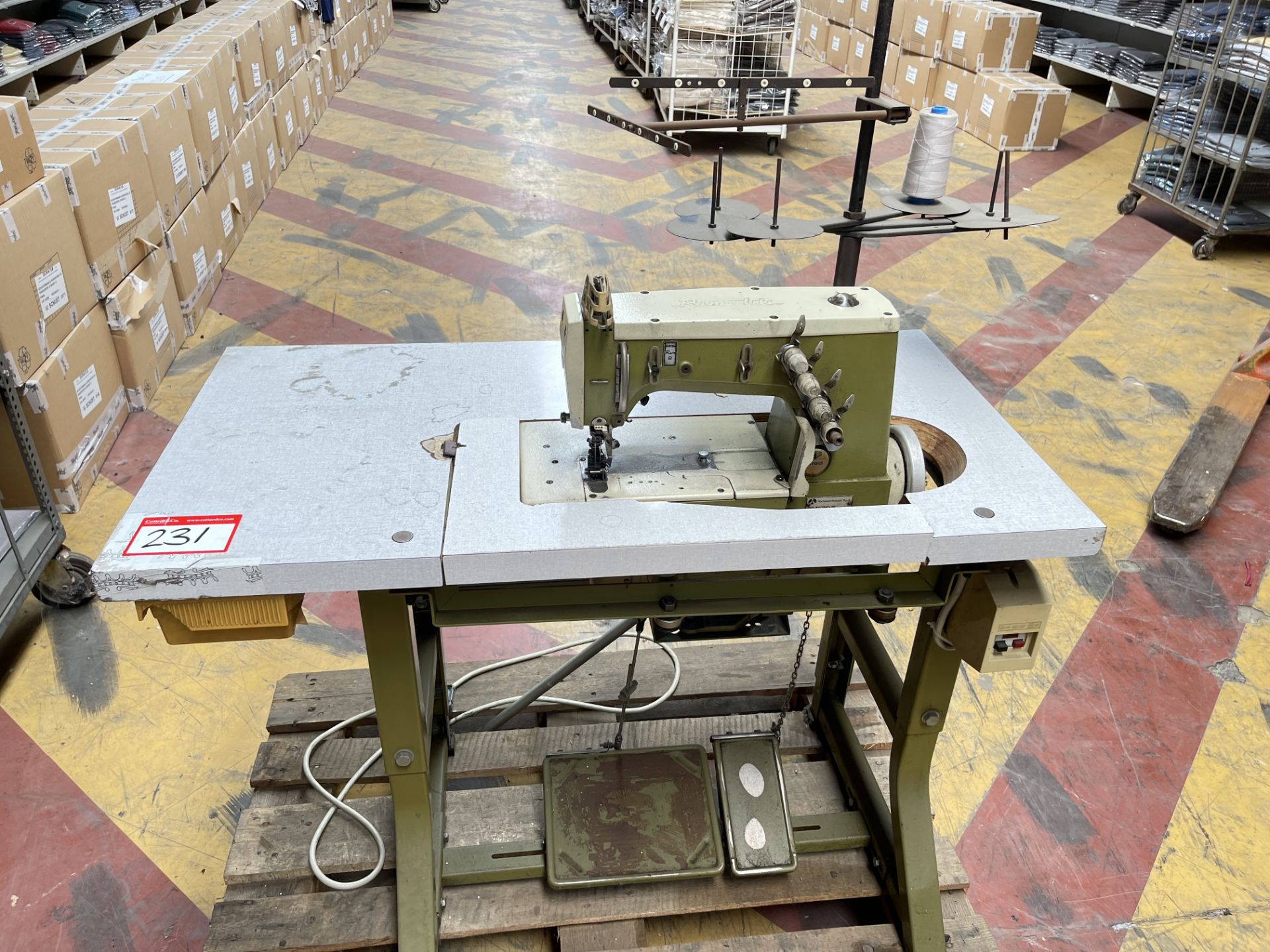 Rimoldi 263-46-3MD-05 Industrial Sewing machine. S/No 634354 - Image 2 of 8