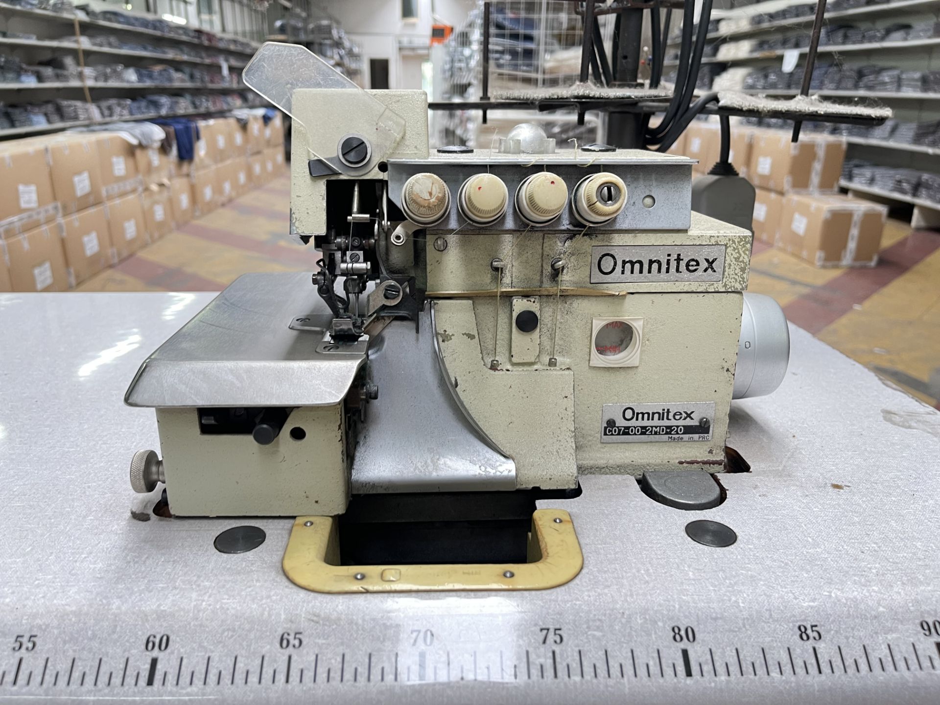 Omnitex C07-00-2ND-20 Overlocker Sewing Machine S/No: 017799 - Image 3 of 8