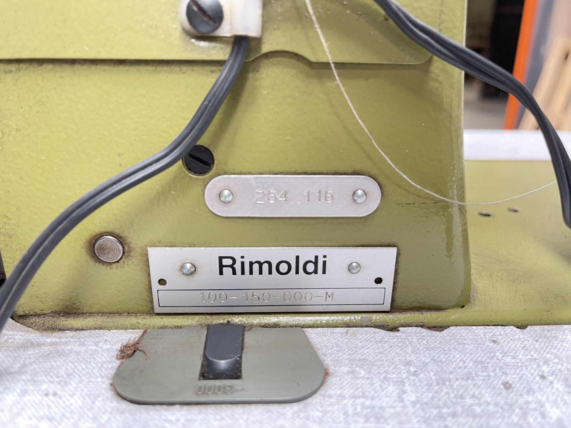 Rimoldi 100-1500-00M Industrial Sewing Machine. S/No 254 116 - Image 6 of 6