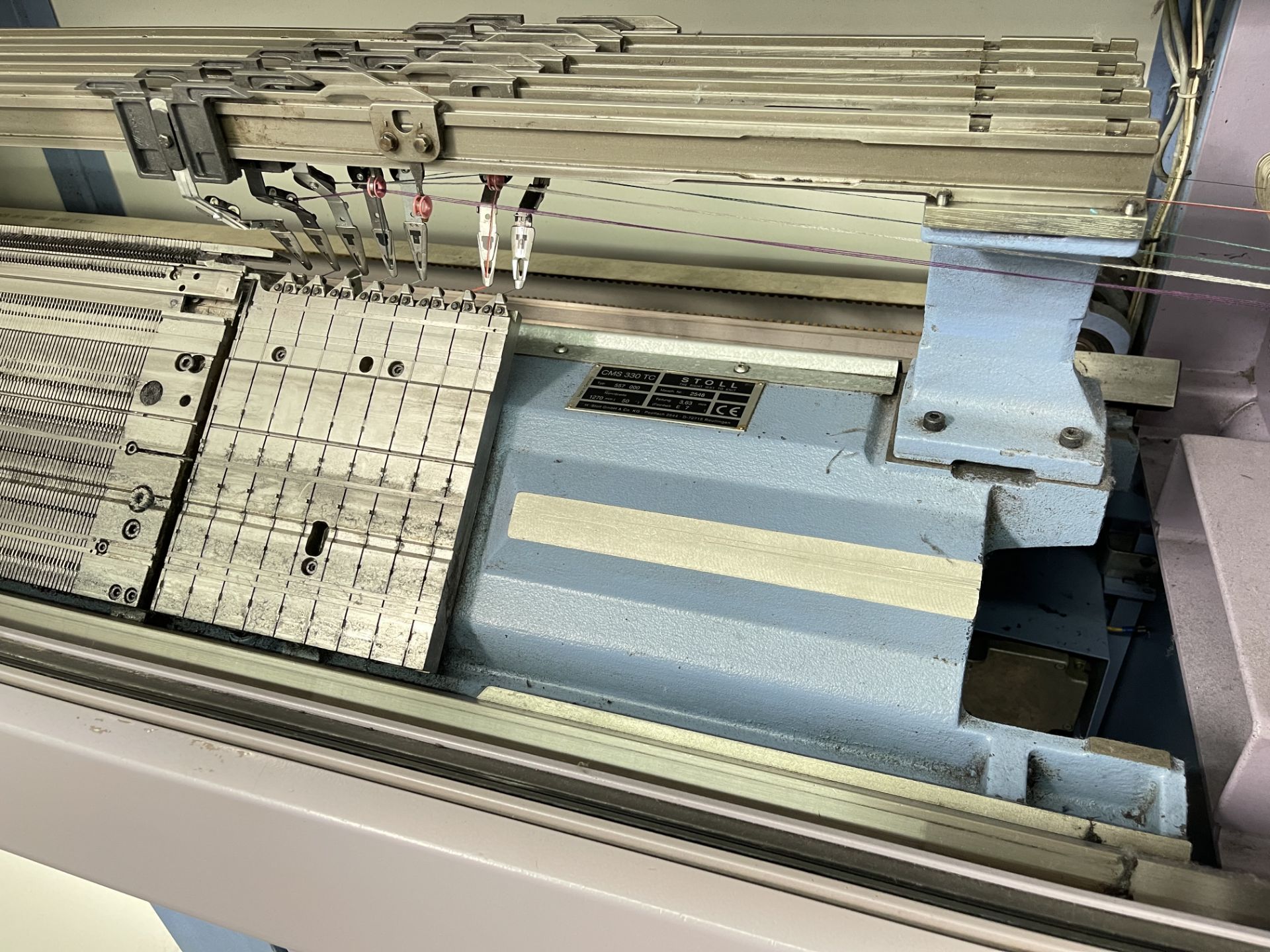 Stoll CMS 330TC Type 557 000 Flat Bed Knitting Machine - Image 7 of 8