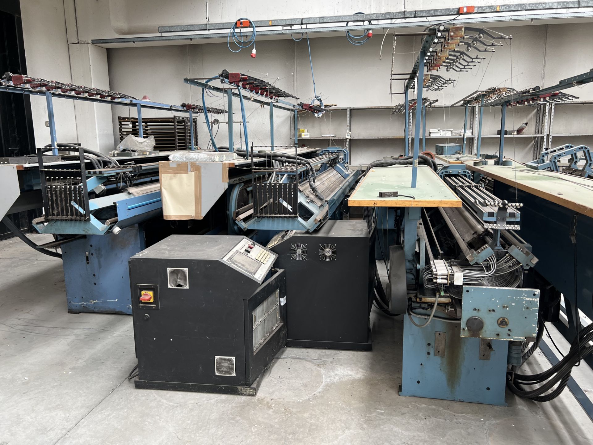 Omega Flat Bed Knitting Machines, Various Types and Bed Length Machines - Image 10 of 13