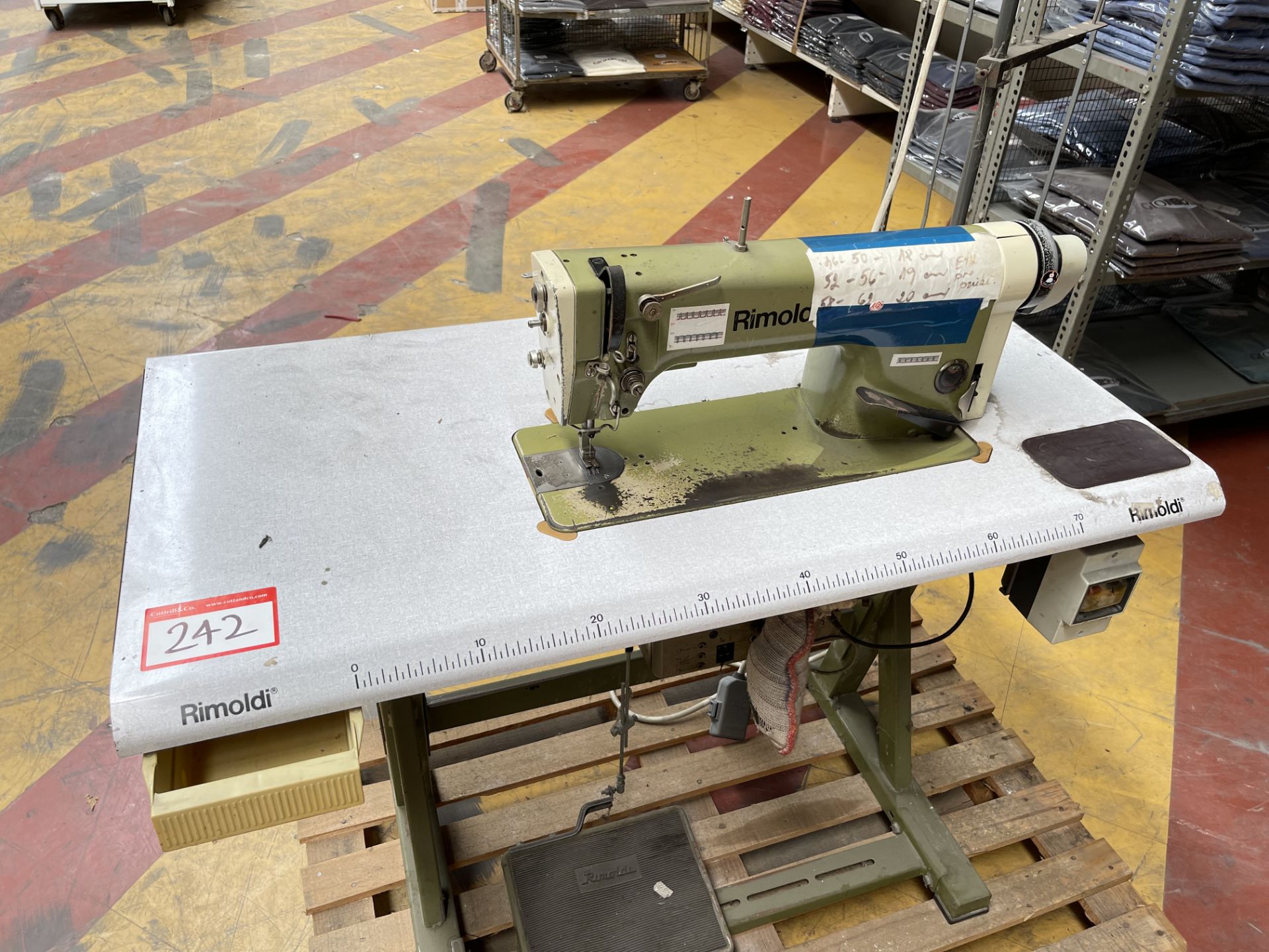 Rimoldi ERP-101-150-00M-00-01 Industrial Sewing machine. S/No 0047258 - Image 2 of 7