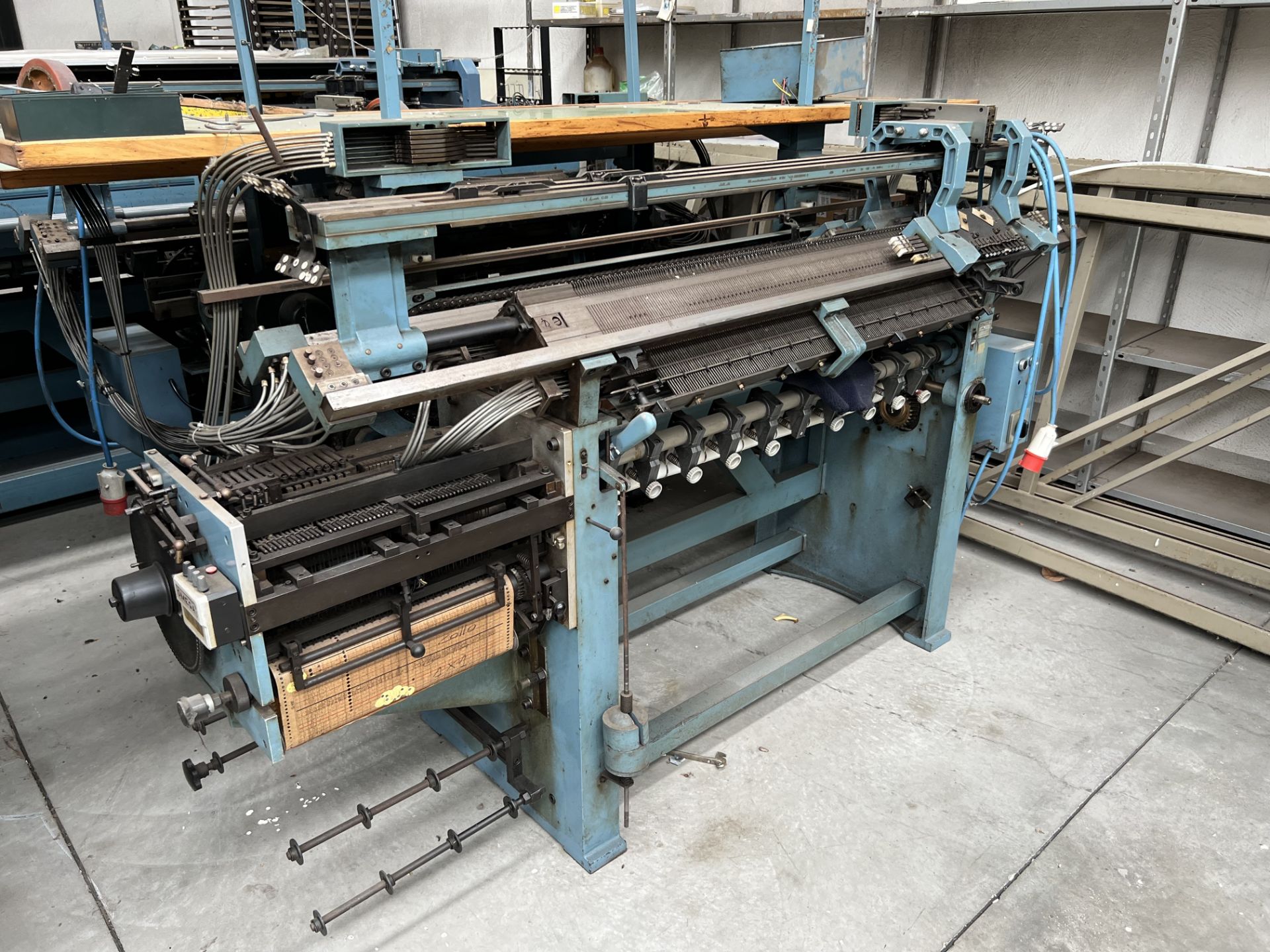 Omega Flat Bed Knitting Machines, Various Types and Bed Length Machines - Image 5 of 13