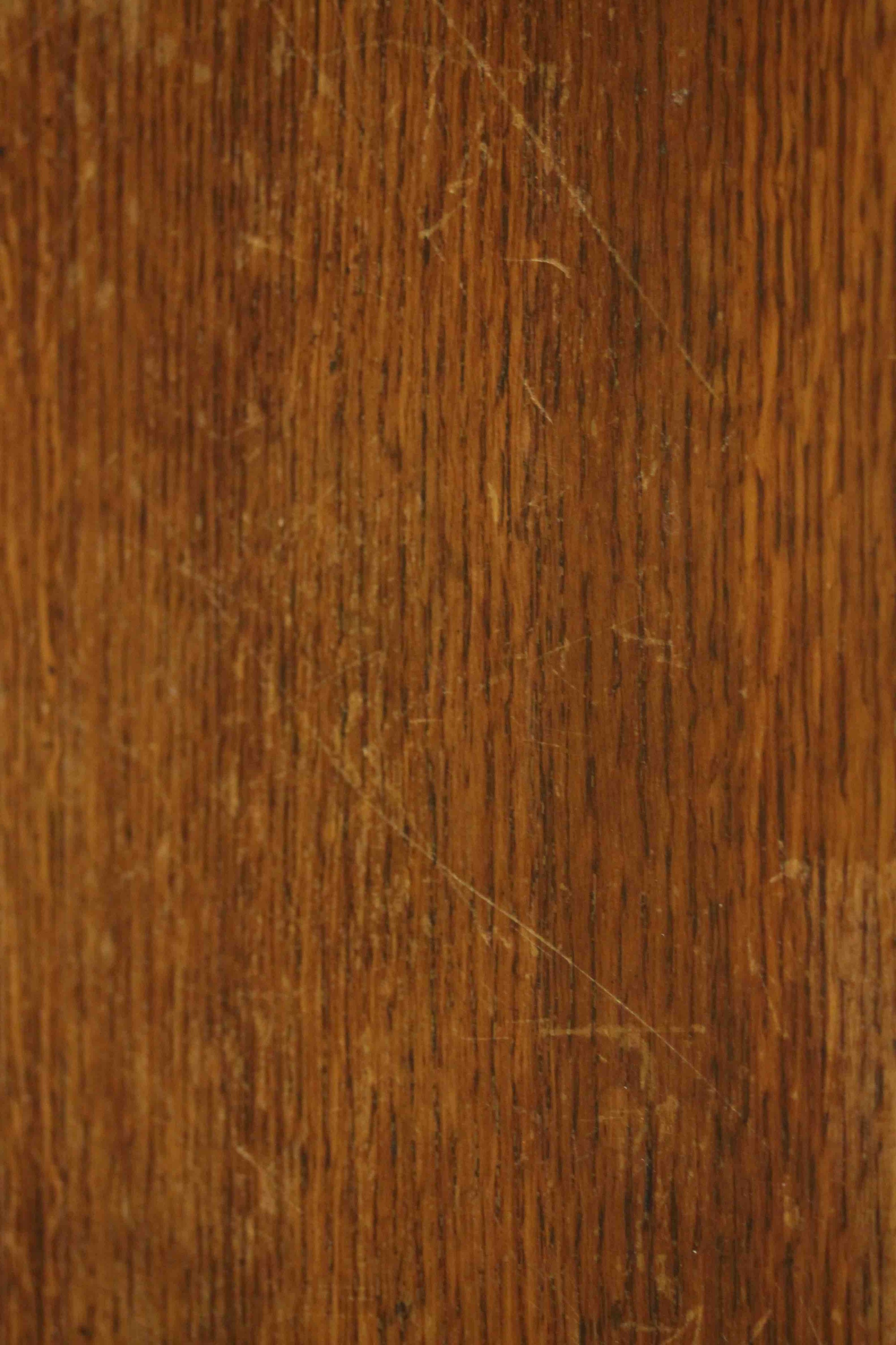 A 19th century oak bow fronted corner cabinet, with two doors opening to reveal a shelf on a - Image 6 of 7