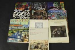 A large collection of art catalogues and books. L.30 W.23cm. (largest)