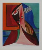 After Pablo Picasso (1881-1973), Buste de Femme Avec Autoportrait, limited edition giclee print 13/