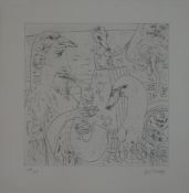 John Bellany (1942-2013), Serendipity, limited edition etching 27/48, signed and numbered in pencil,