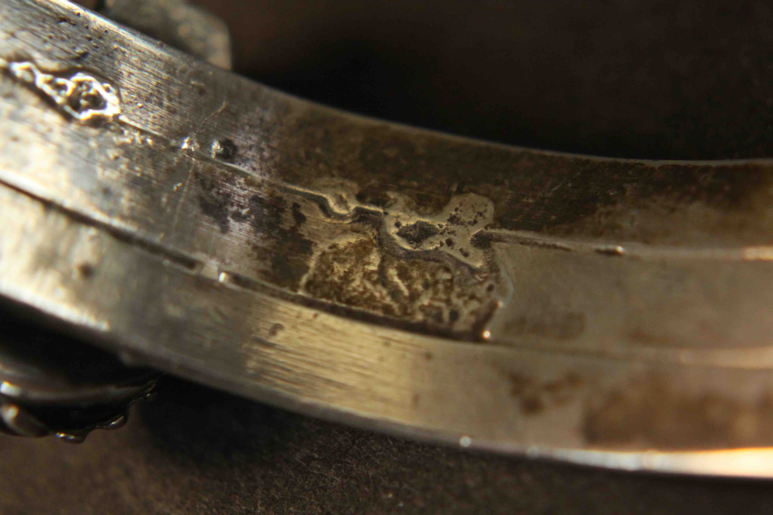 A collection of Oriental silver jewellery, including a engraved silver bangle with push catch and - Image 8 of 21