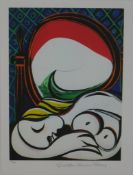 After Pablo Picasso, Le Miroir (The Mirror), (1932),(1979-1982), Giclée print on archival paper,