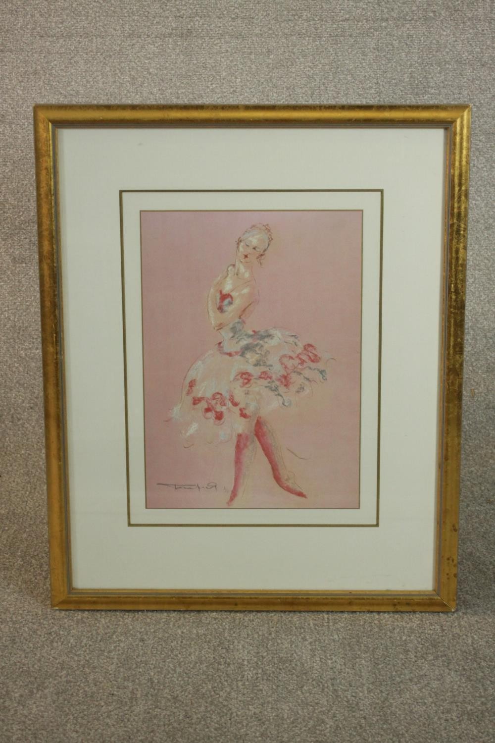 Tom Merrifield, (b.1932), study of a dancer, offset artist's proof lithograph printed in colours - Image 2 of 6