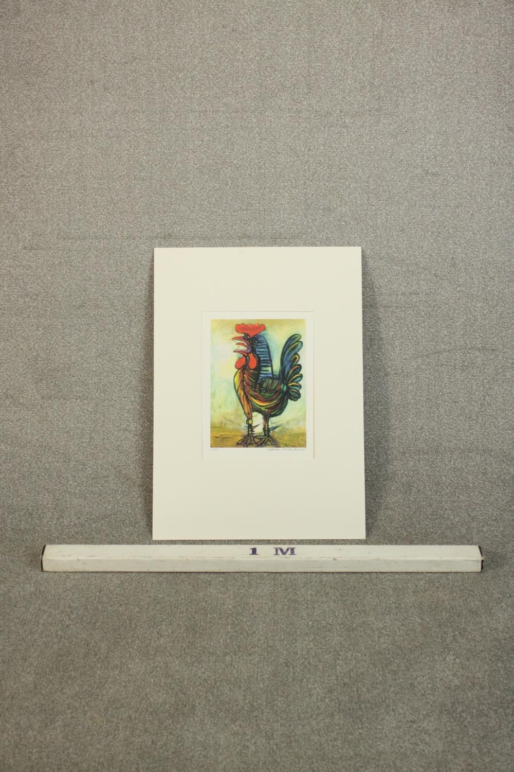 After Pablo Picasso, Cock (Coq), (1938), giclée print on archival paper, edition 2/500. H.70 W.50cm. - Image 3 of 7