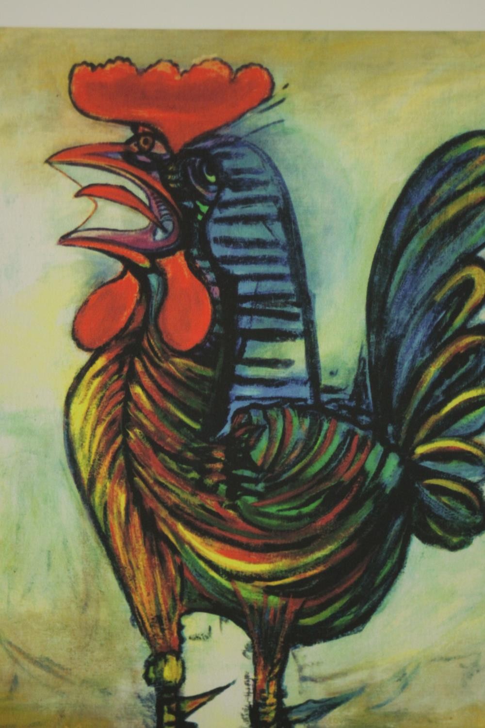 After Pablo Picasso, Cock (Coq), (1938), giclée print on archival paper, edition 2/500. H.70 W.50cm.