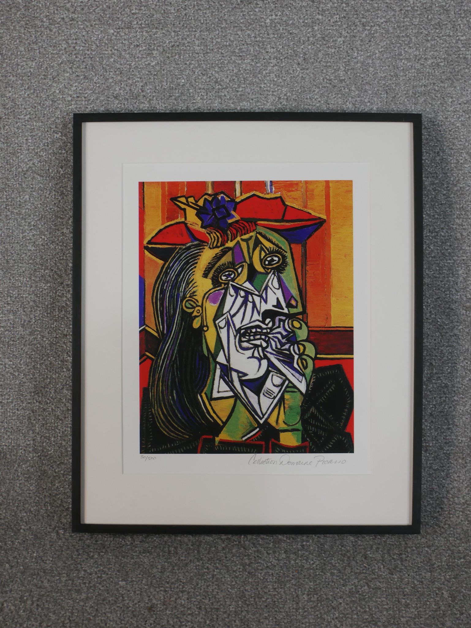 After Pablo Picasso, Femme en pleurs (Weeping Woman), (1937), 1979-82, giclée print on archival - Image 2 of 6