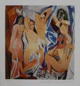 After Pablo Picasso, Les demoiselles d’Avignon (The Women of Avignon), (1907), 1979-82, Giclée print