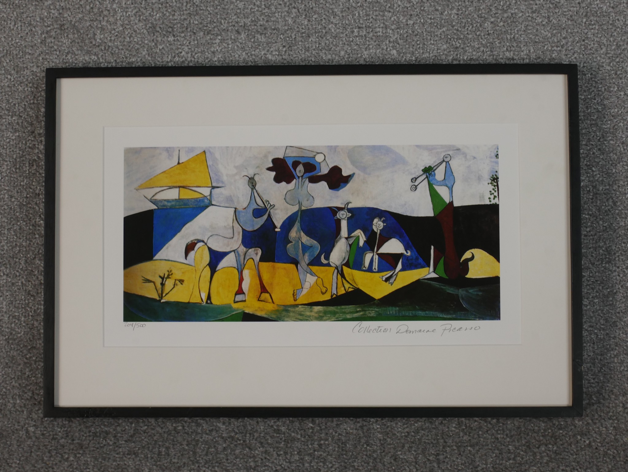 After Pablo Picasso, La Joie de vivre (Lust for Life), (1946), 1979-1982, Giclée print on archival - Image 2 of 6