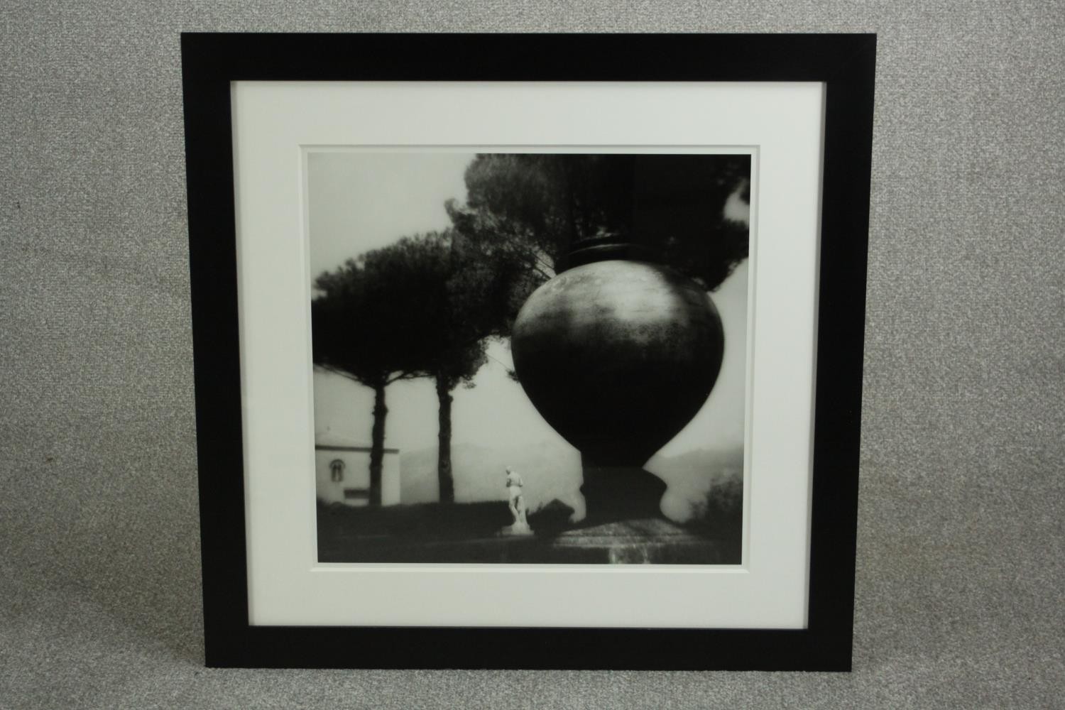 Sally Gall (b. 1956), Ravello, 1980, gelatin silver print, with Davis Polk & Wardwell label verso.